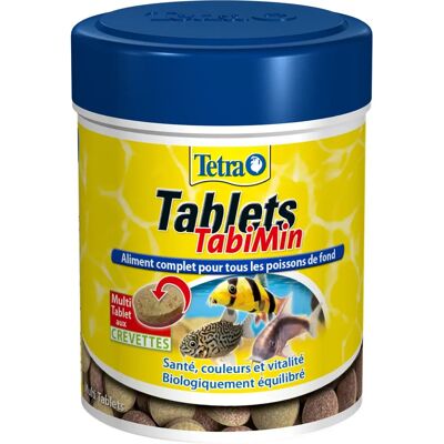 Tablettes de nourriture pour poissons Tetra TabiMin - Tablettes pour poissons - Publicité Tablettes de nourriture pour poissons Tetra TabiMin - Tablettes pour poissons - Publicité