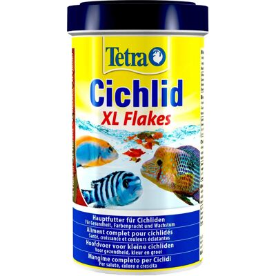 Tetra Cichlid XL Flakes - Nagytestű cichlidek teljes értékű elesége Tetra Cichlid XL Flakes - Nagytestű cichlidek teljes értékű elesége
