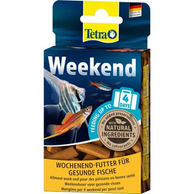 Cibo per pesci tropicali Tetra Weekend - 20 sticks 18g Cibo per pesci tropicali Tetra Weekend - 20 sticks 18g