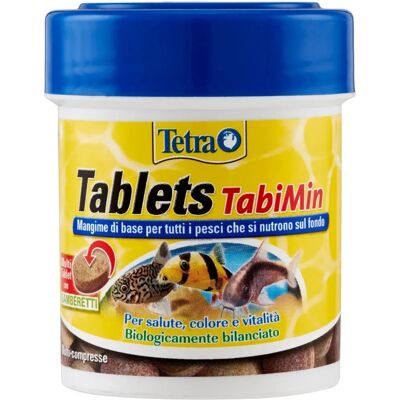 Tetra - Tabletták TabiMin - Komplett halételek az aljzatban lévő halaknak Tetra - Tabletták TabiMin - Komplett halételek az aljzatban lévő halaknak
