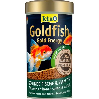 Tetra Goldfish Gold Energy 250ml - Fish Food for Growth and Vitality Tetra Goldfish Gold Energy 250ml - Fish Food for Growth and Vitality