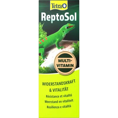 Tetra Reptosol 50ml - Vitamin és ásványianyag-kiegészítő hüllőknek Tetra Reptosol 50ml - Vitamin és ásványianyag-kiegészítő hüllőknek