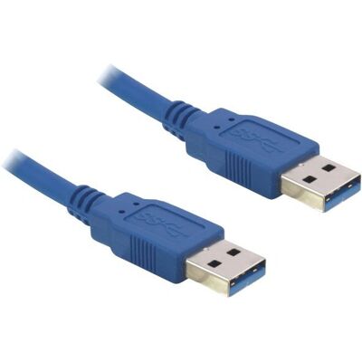 Hapena USB-Kabel 3m USB 3.2 Gen 1 Blau Hapena USB-Kabel 3m USB 3.2 Gen 1 Blau
