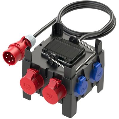 PCE 9030204 Stromverteiler - IP44, 5-polig, Innenbereich PCE 9030204 Stromverteiler - IP44, 5-polig, Innenbereich