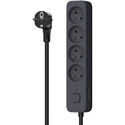 Multiprise QUARX - 4 Prises, 3 USB, Câble 1,5m - Multiprise - Publicité Multiprise QUARX - 4 Prises, 3 USB, Câble 1,5m - Multiprise - Publicité