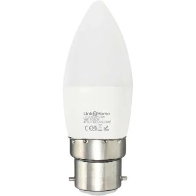 Link2Home - L2HB225W - BC B22 Opal Candle Dim - Light bulb Link2Home - L2HB225W - BC B22 Opal Candle Dim - Light bulb