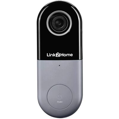 Link2Home L2H-BELLWIRED Weatherproof Smart Wired Doorbell - Doorbell Link2Home L2H-BELLWIRED Weatherproof Smart Wired Doorbell - Doorbell