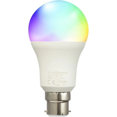 Link2Home Wi-Fi LED Bulb - RGB, 800 lm, 9W Link2Home Wi-Fi LED Bulb - RGB, 800 lm, 9W