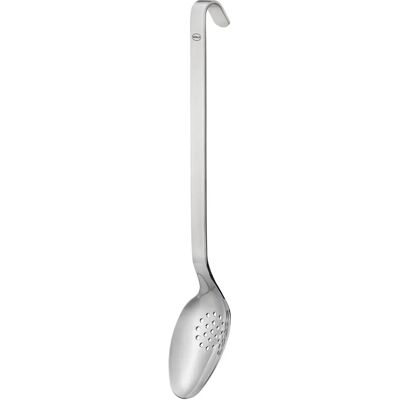 Cuillère à fente en acier inoxydable Rösle avec crochet - Ustensile de cuisine Cuillère à fente en acier inoxydable Rösle avec crochet - Ustensile de cuisine