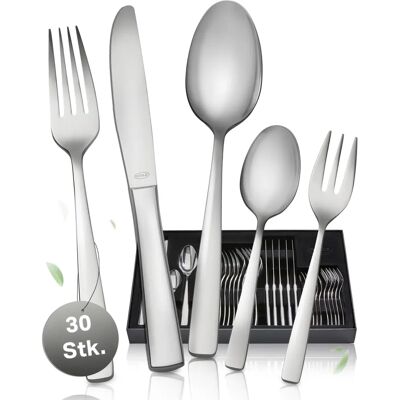Coffret de Couverts Rösle Elegance - 30 Pièces pour 6 - Publicité Coffret de Couverts Rösle Elegance - 30 Pièces pour 6 - Publicité