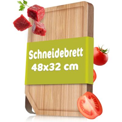 Rösle Ulmenholz Schneidebrett - 48x32cm - Küchenzubehör Rösle Ulmenholz Schneidebrett - 48x32cm - Küchenzubehör