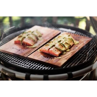 RÖSLE 25167 planche aromatique en bois d’aulne pour BBQ - Accessoire - Publicité RÖSLE 25167 planche aromatique en bois d’aulne pour BBQ - Accessoire - Publicité
