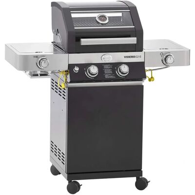 Rösle Vario+ Gas BBQ Station - Zwart - Grill & Infrarood Rösle Vario+ Gas BBQ Station - Zwart - Grill & Infrarood