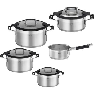 RÖSLE SILENCE PRO Kochgeschirr-Set - Induktion geeignet RÖSLE SILENCE PRO Kochgeschirr-Set - Induktion geeignet