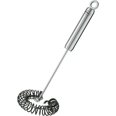 Rösle RVS & siliconen spiralenschuimop - 27cm - Keukengerei Rösle RVS & siliconen spiralenschuimop - 27cm - Keukengerei