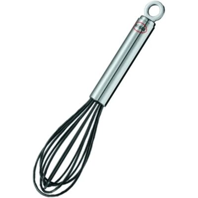 Fouet en Acier Inoxydable et Silicone Rösle - 22,5cm - Pour Liquides & Semi-solides - Publicité Fouet en Acier Inoxydable et Silicone Rösle - 22,5cm - Pour Liquides & Semi-solides - Publicité