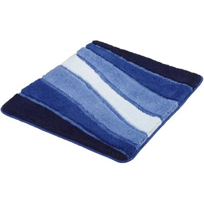 Tapis de bain Ocean de Meusch - Rectangulaire 55x65cm, Dégradé bleu, Design Hoch-Tief Tapis de bain Ocean de Meusch - Rectangulaire 55x65cm, Dégradé bleu, Design Hoch-Tief