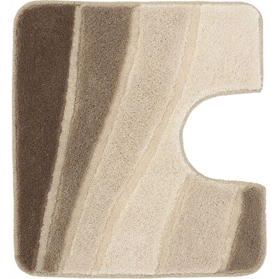 Meusch Ocean Badematte - Rechteckig, mit Ausschnitt - 55x50cm - Badteppich Meusch Ocean Badematte - Rechteckig, mit Ausschnitt - 55x50cm - Badteppich