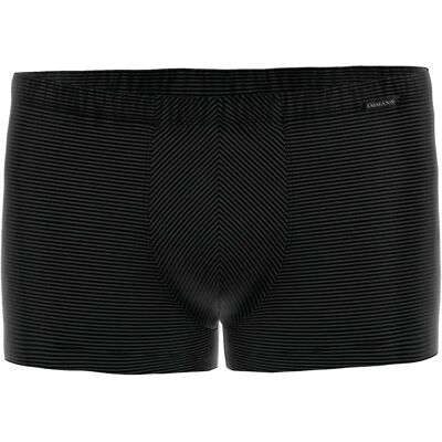 AMMANN Herren Boxershorts Schwarz - Boxershorts Cotton & More Retro Short AMMANN Herren Boxershorts Schwarz - Boxershorts Cotton & More Retro Short