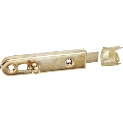 Gustav Alberts Möbelriegel - 70 mm, vernickelt, gerade, 2 Löcher Gustav Alberts Möbelriegel - 70 mm, vernickelt, gerade, 2 Löcher