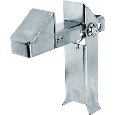 Fermo per cancello Gah-Alberts con molla - 185x200 mm - Zincato Fermo per cancello Gah-Alberts con molla - 185x200 mm - Zincato