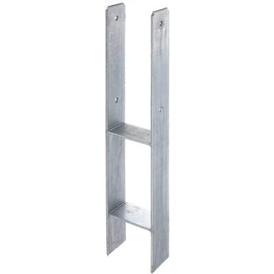Alberts Stahlpfostenträger - 101mm x 600mm - Zaunbefestigung Alberts Stahlpfostenträger - 101mm x 600mm - Zaunbefestigung