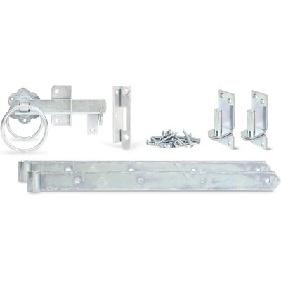 ALBERTS Galvanized Steel Fence Hardware Set - Type 3251 ALBERTS Galvanized Steel Fence Hardware Set - Type 3251