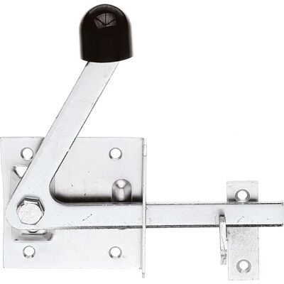 Gah-alberts Serratura per cancello da giardino zincata - 80x80mm, Modello 210328 Gah-alberts Serratura per cancello da giardino zincata - 80x80mm, Modello 210328