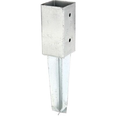 GAH-Alberts 211851 Steel Garden Fence Post Sleeve - Garden Fencing Accessory GAH-Alberts 211851 Steel Garden Fence Post Sleeve - Garden Fencing Accessory