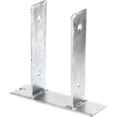 Anclaje de Poste Gah Alberts - Acero, Galvanizado en Caliente - Para Cercas de Madera Anclaje de Poste Gah Alberts - Acero, Galvanizado en Caliente - Para Cercas de Madera
