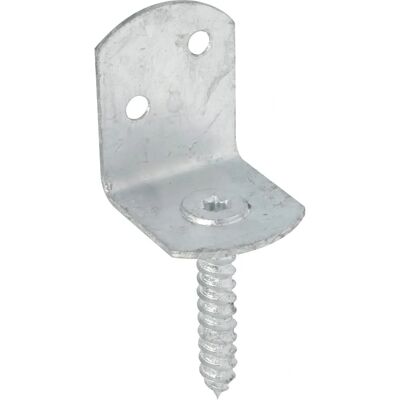 Alberts - Soporte de Cercado en Forma de L 83x32x30mm - Accesorios de Cercado Alberts - Soporte de Cercado en Forma de L 83x32x30mm - Accesorios de Cercado