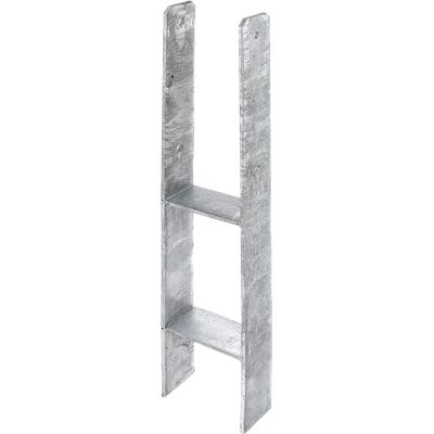 Alberts Bodenanker - 6 mm Stahl, Silber Alberts Bodenanker - 6 mm Stahl, Silber