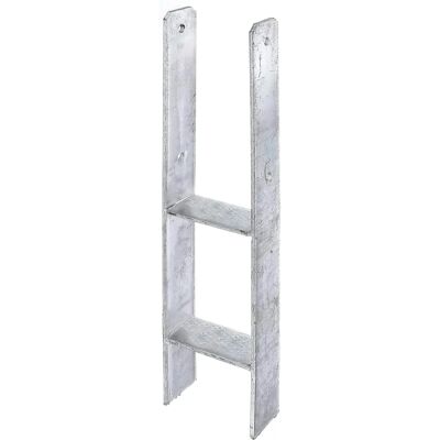 Alberts Stahl-Zaunpfostenanker - Verzinkt, 11,6cm - Zaunart Alberts Stahl-Zaunpfostenanker - Verzinkt, 11,6cm - Zaunart