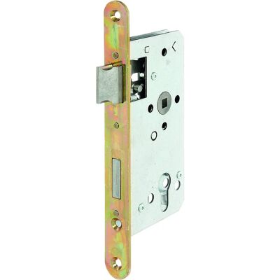 Alberts - Rahmentore-Einsteckschloss - acciaio grezzo - Lochung-PZ - Mortise lock Alberts - Rahmentore-Einsteckschloss - acciaio grezzo - Lochung-PZ - Mortise lock