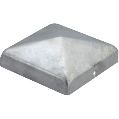 ALBERTS Gah 100x100mm Copripalo - Quadrato, Piatto, Resistente alle Intemperie ALBERTS Gah 100x100mm Copripalo - Quadrato, Piatto, Resistente alle Intemperie