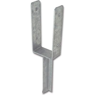 Alberts Soporte U para Postes 91x200x200x50mm - Cimentación Alberts Soporte U para Postes 91x200x200x50mm - Cimentación