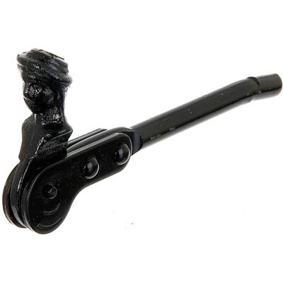 ALBERTS - 307714 - Zwart - 128.5mm - Luikenklem ALBERTS - 307714 - Zwart - 128.5mm - Luikenklem