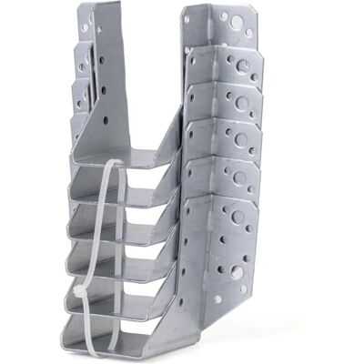 Alberts Steel Bracket - Adjustable, Zinc-coated, Pack of 6 Alberts Steel Bracket - Adjustable, Zinc-coated, Pack of 6