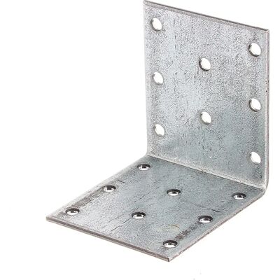 Alberts verzinkter Lochplattenwinkel - 60x60x50mm, 2mm Alberts verzinkter Lochplattenwinkel - 60x60x50mm, 2mm