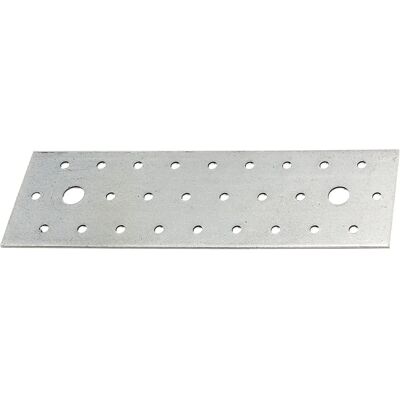 Alberts Zinkbeschichtete Mehrlochplatte - 200x60mm - Stahlplatte Alberts Zinkbeschichtete Mehrlochplatte - 200x60mm - Stahlplatte