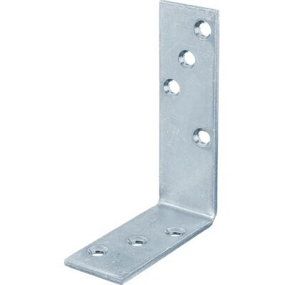 Support d'angle en acier galvanisé Albert's - 80x120x35mm - Quincaillerie - Publicité Support d'angle en acier galvanisé Albert's - 80x120x35mm - Quincaillerie - Publicité