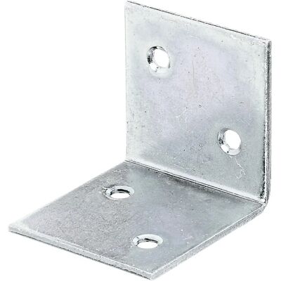Alberts Suporte de canto em aço - 40X40X40MM - Conector de madeira - Fabricado na Alemanha Alberts Suporte de canto em aço - 40X40X40MM - Conector de madeira - Fabricado na Alemanha