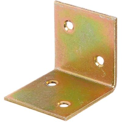 Alberts Stahl Galvanisch verzinkte Holzverbinder - Breitwinkel 60x60x60mm Alberts Stahl Galvanisch verzinkte Holzverbinder - Breitwinkel 60x60x60mm