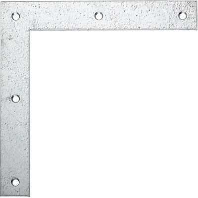 Alberts Stahl Eckwinkel - 120/160/200mm - Hochwertiger Zinkbeschichteter Winkel Alberts Stahl Eckwinkel - 120/160/200mm - Hochwertiger Zinkbeschichteter Winkel