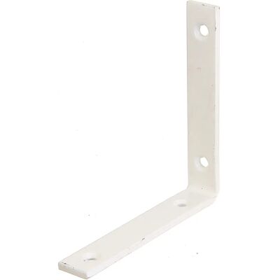 Alberts - Balkenwinkel aus Stahl - zinkfosfaterd - wit kunststof gecoat - Angle bracket Alberts - Balkenwinkel aus Stahl - zinkfosfaterd - wit kunststof gecoat - Angle bracket