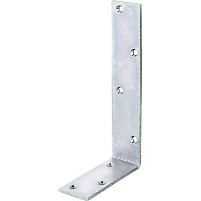 Alberts Steel Angle Bracket - Galvanized, Unl-shaped, Easy Mounting Alberts Steel Angle Bracket - Galvanized, Unl-shaped, Easy Mounting