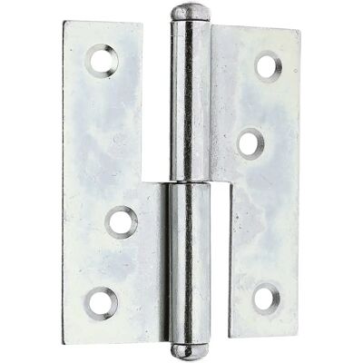 Hinges Albert's - 80x65mm Acier galvanisé jaune - Gauche/Droite - Publicité Hinges Albert's - 80x65mm Acier galvanisé jaune - Gauche/Droite - Publicité