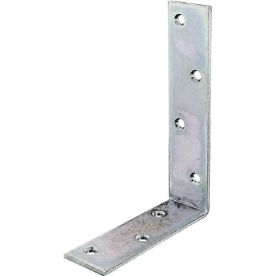 Alberts Steel Angle - 120x180x40mm - Galvanized Steel Alberts Steel Angle - 120x180x40mm - Galvanized Steel