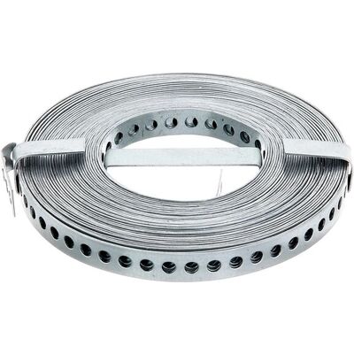 GAH-Alberts 334130 Steel Tube Fixing - High-Quality Steel Galvanized - 10m GAH-Alberts 334130 Steel Tube Fixing - High-Quality Steel Galvanized - 10m