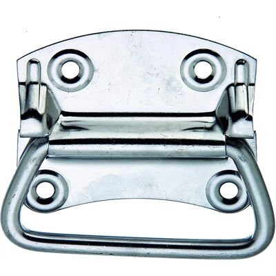 Alberts Edelstahl-Kistengriff - 92x80mm Klappgriff Alberts Edelstahl-Kistengriff - 92x80mm Klappgriff